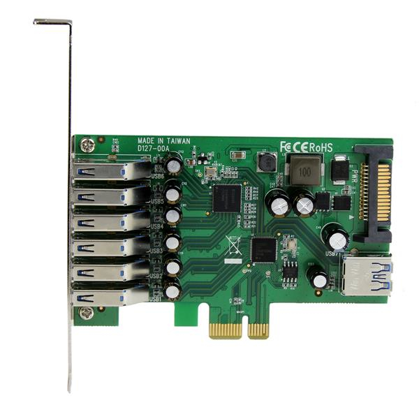 STARTECH.COM 7 Port PCI Express SuperSpeed USB 3.0 Card Adapter