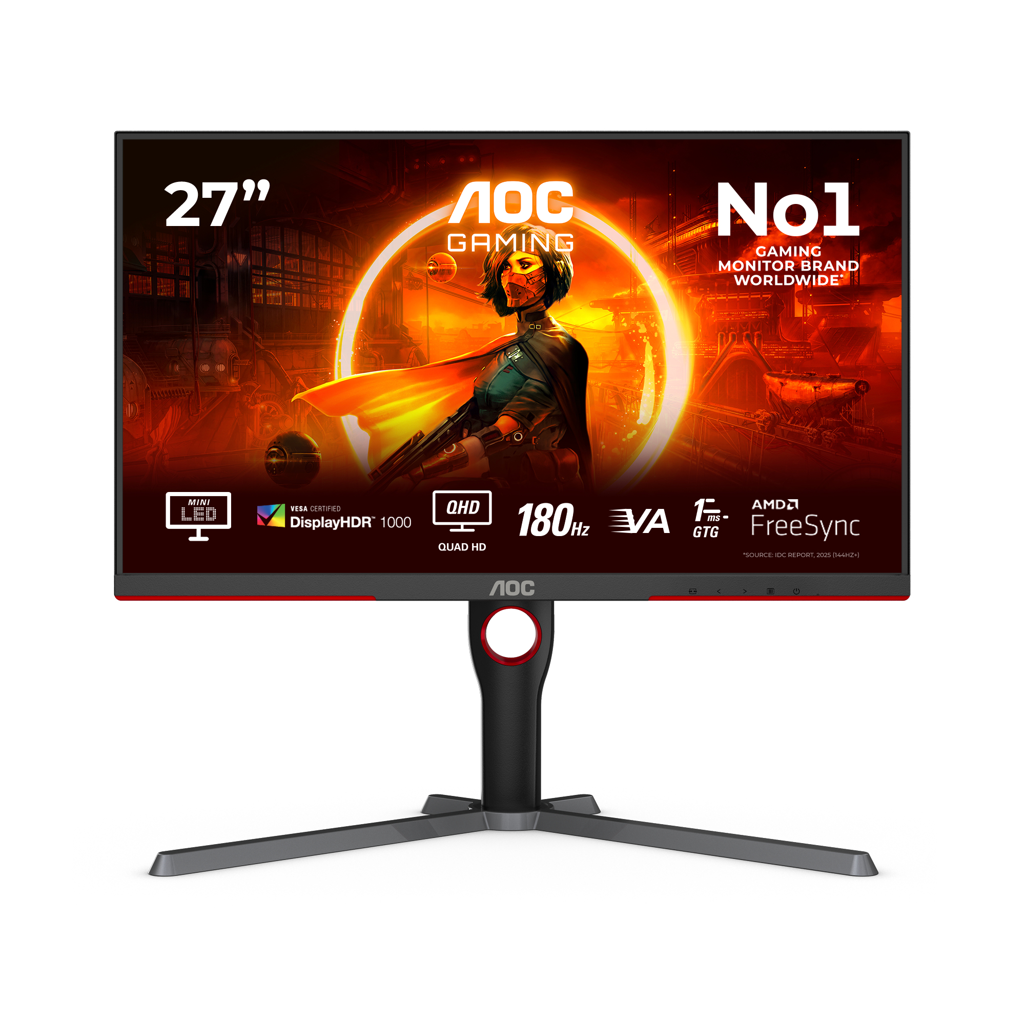 AGON Q27G3XMN/BK, Gaming-Monitor