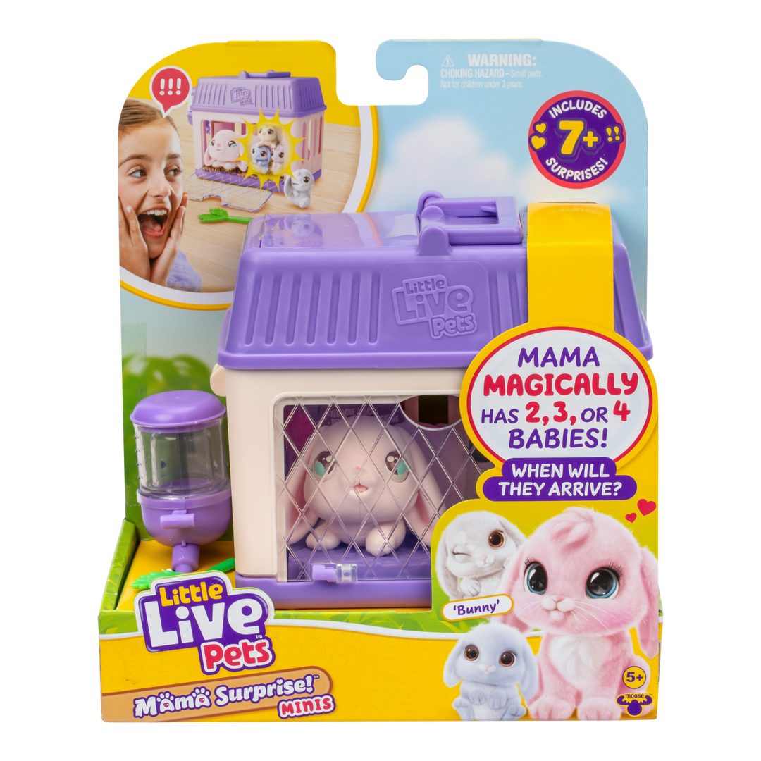 Little Live Pets - Mama Surprise S4 Mini Playset Bunny, Spielfigur