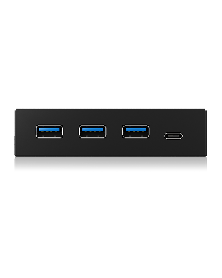 IB-HUB1418-i3, Frontpanel