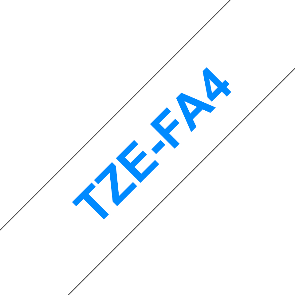 BROTHER TZe-FA4 Textilband 3mx18mm
