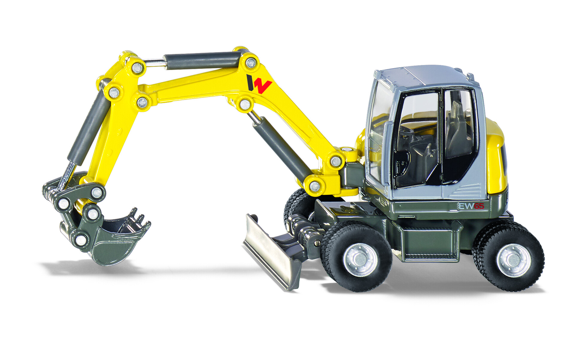 SUPER Wacker Neuson EW65 Mobilbagger, Modellfahrzeug
