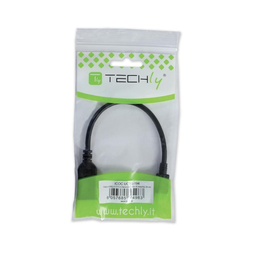 Techly HDMI Videokabel Splitter Stecker auf 2x HDMI Buchse