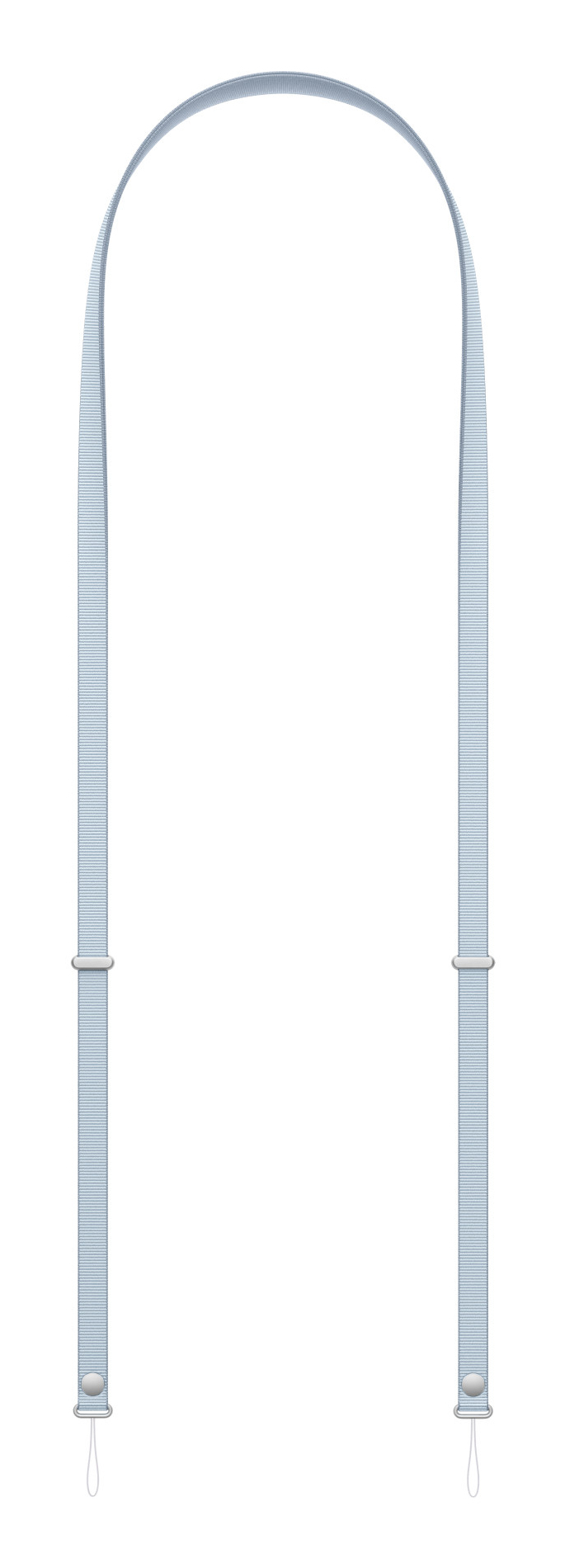 CROSSBODY STRAP - LIGHT BLUE