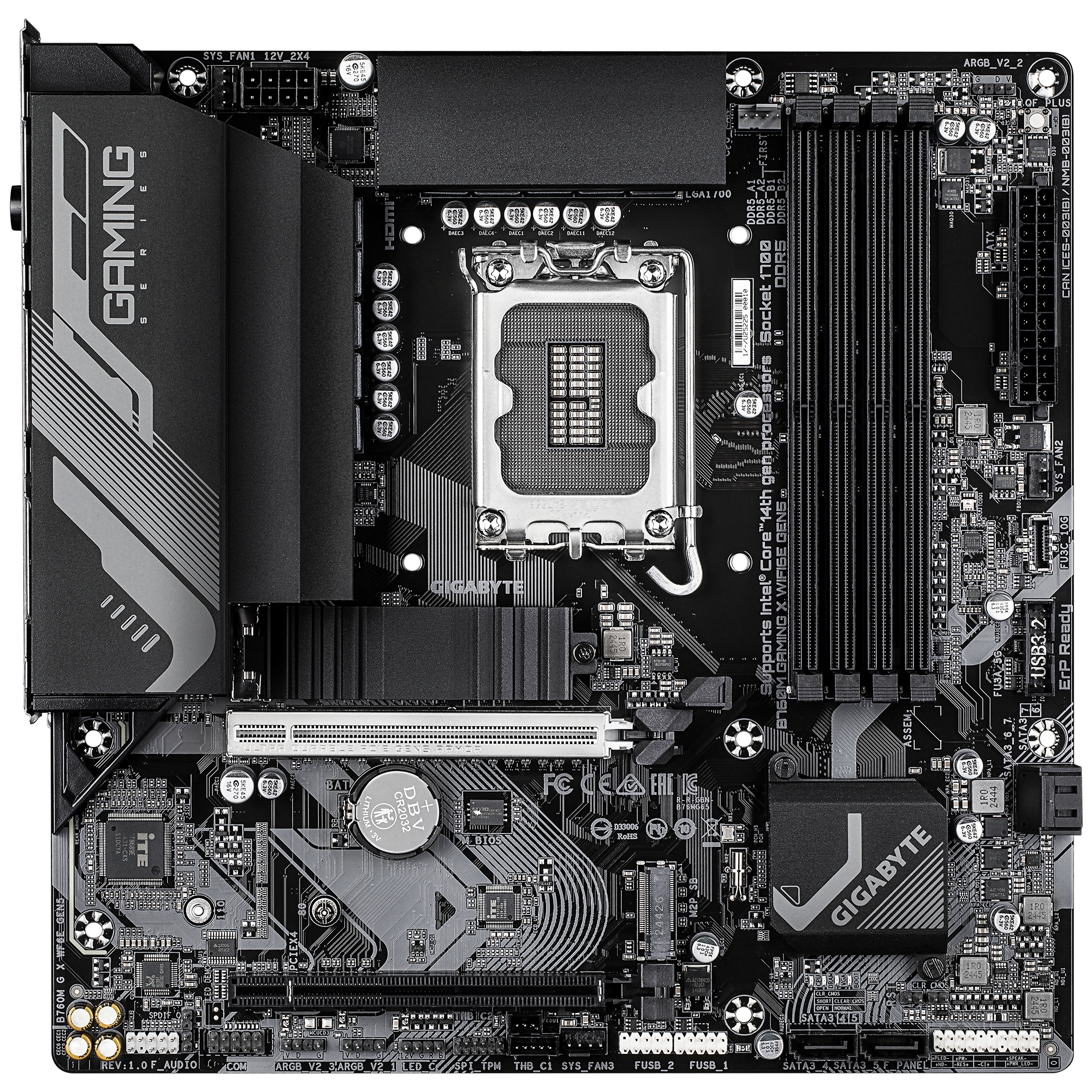 B760M GAMING X WIFI6E GEN5, Mainboard