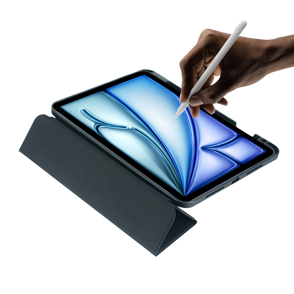 DEQSTER Slim Case #ST2 Tablet-Hülle für Apple iPad Pro 11 (M4) schwarz