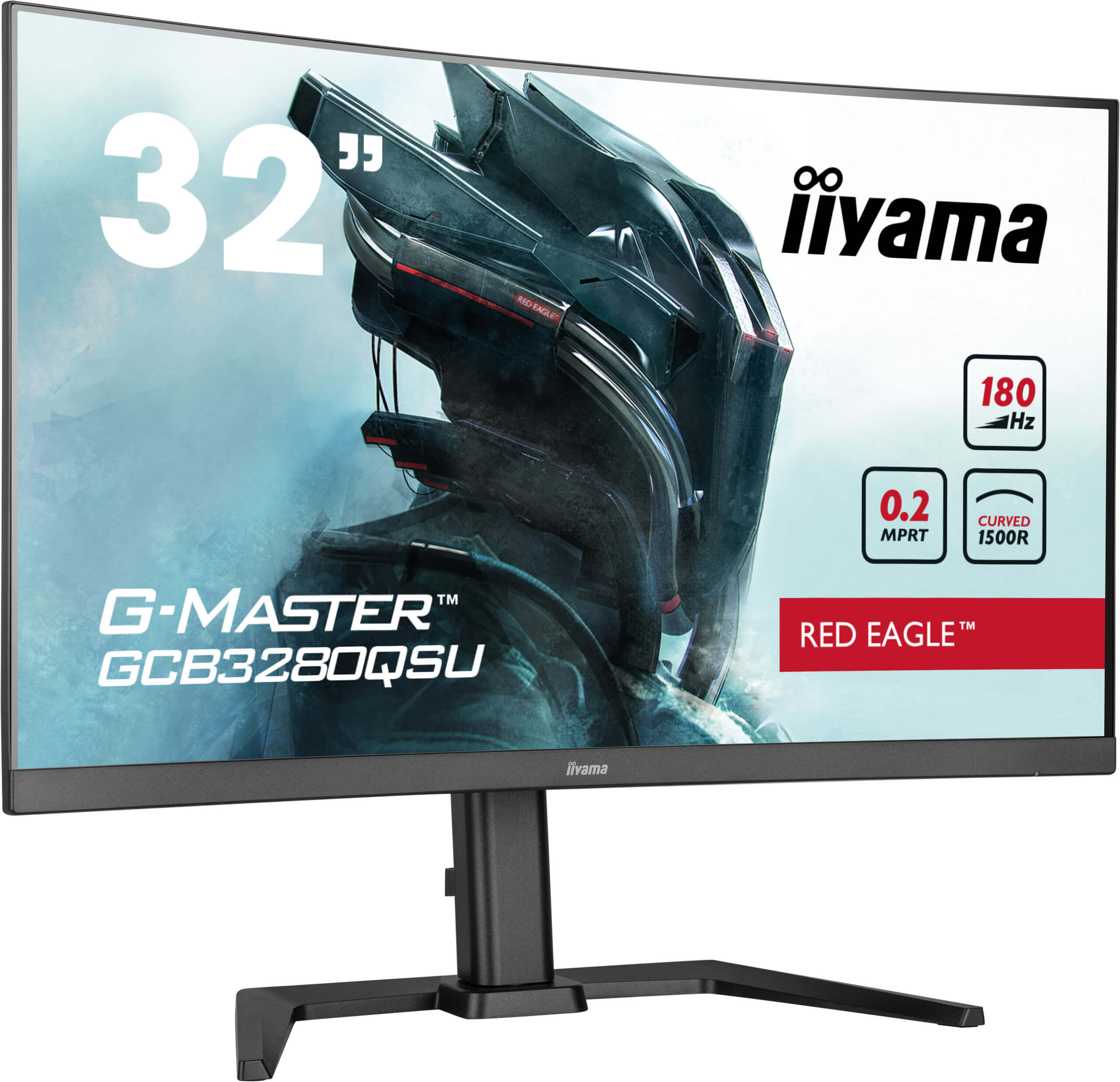 GCB3280QSU-B2 32 IN FHD CURVED 2560X1440 300CD 0.2MS HDM