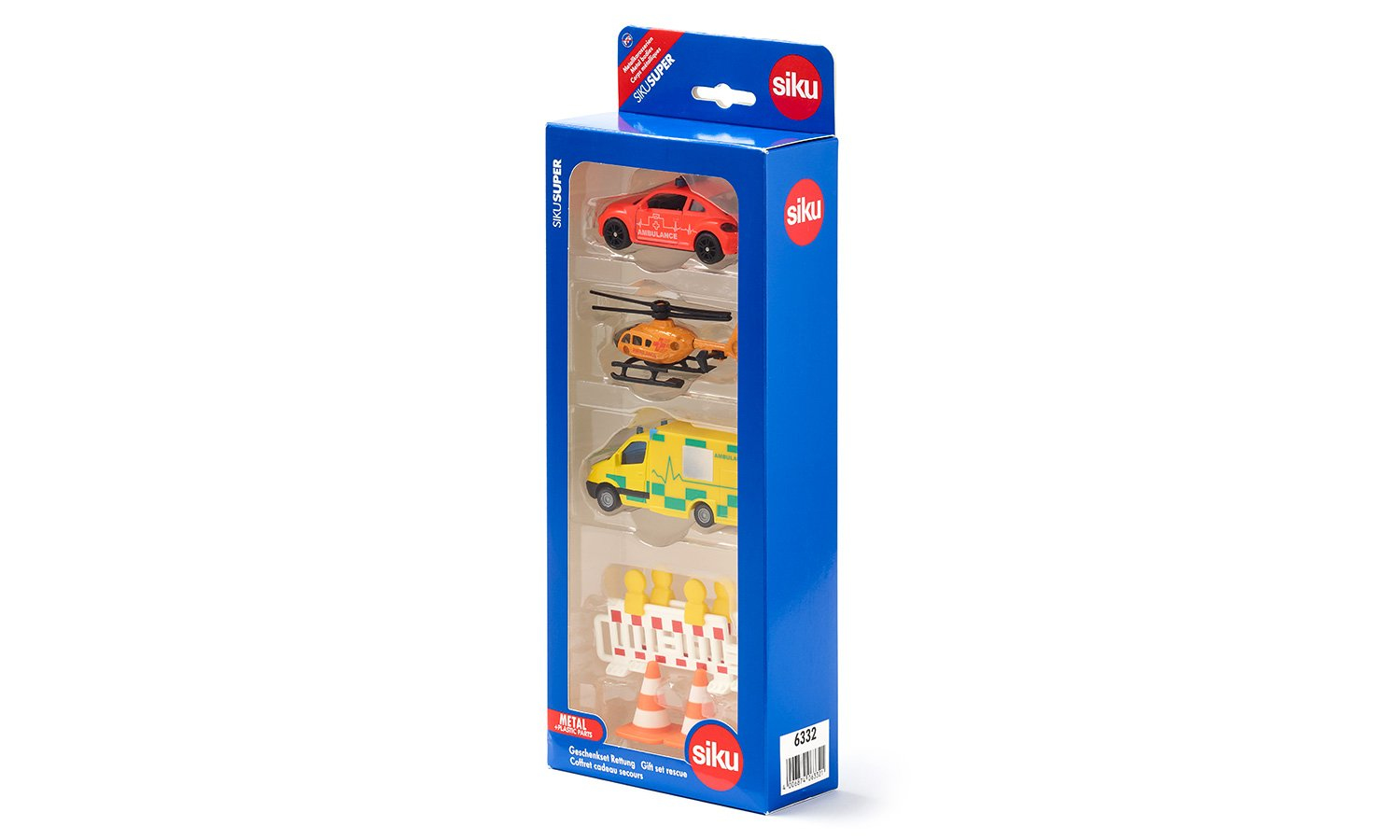 SUPER Geschenkset Rettung, Modellfahrzeug