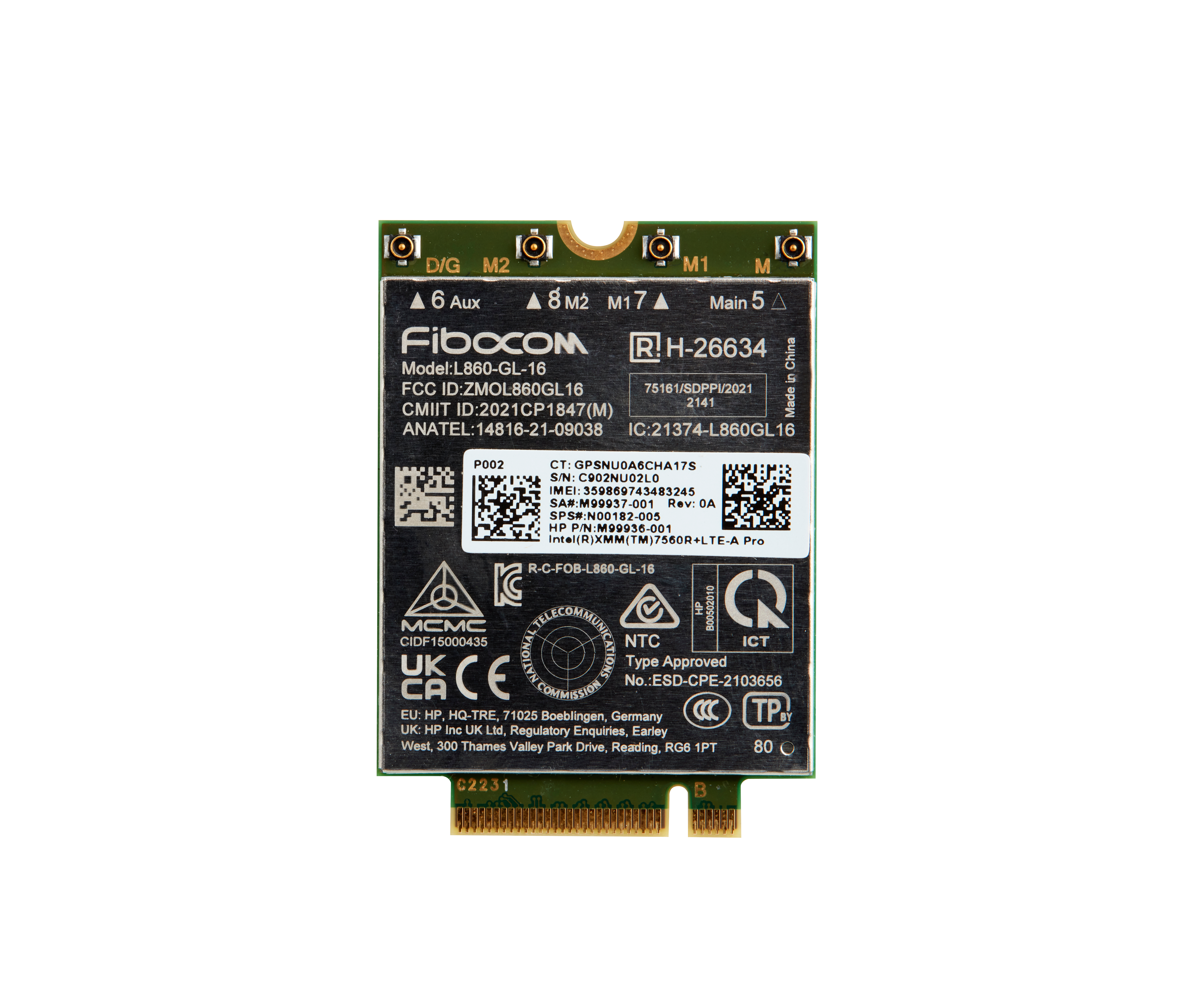 HP 4G LTE-AP WWAN