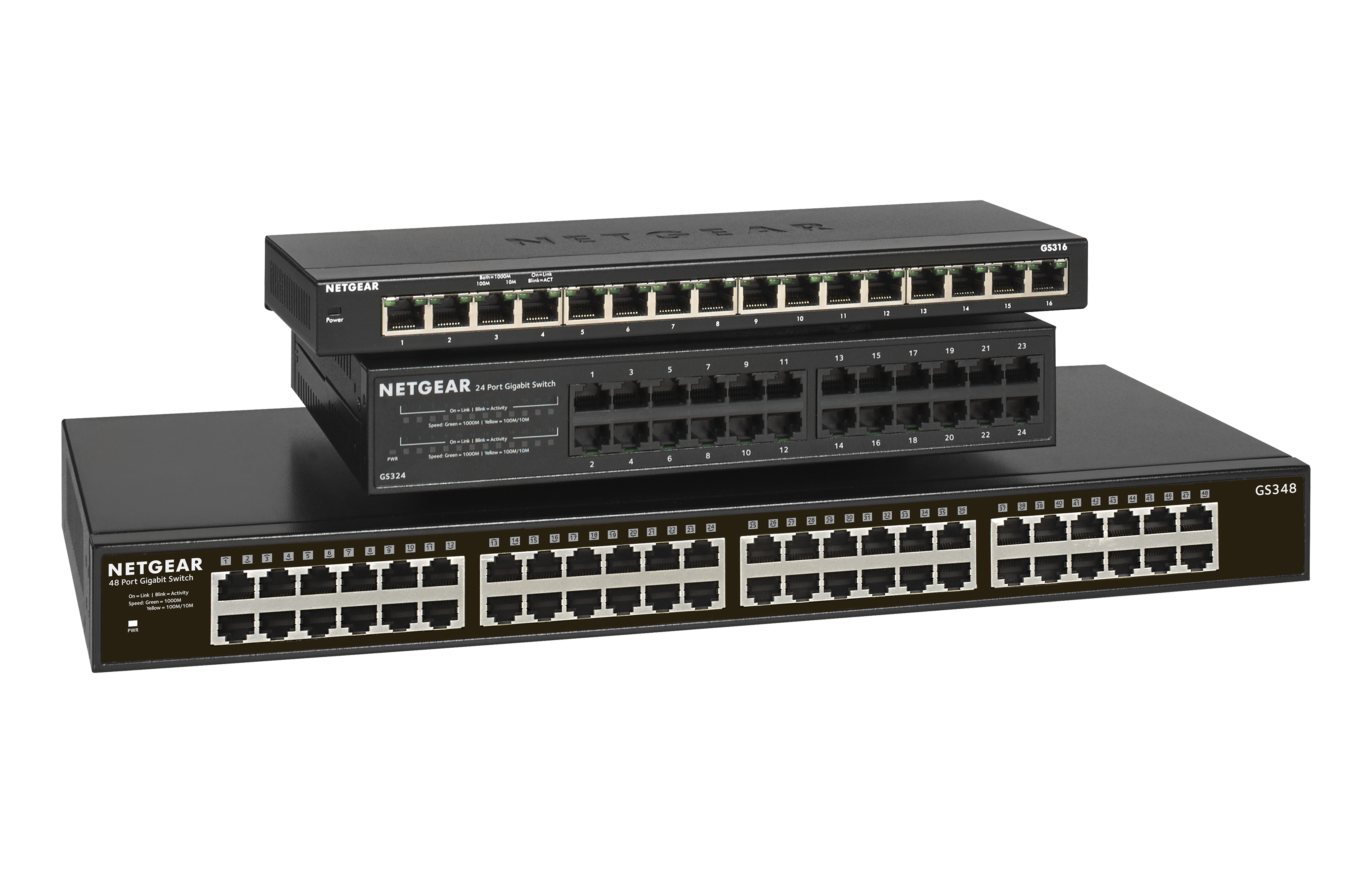 48-PORT GB UNMANAGED SWITCH FANLESS