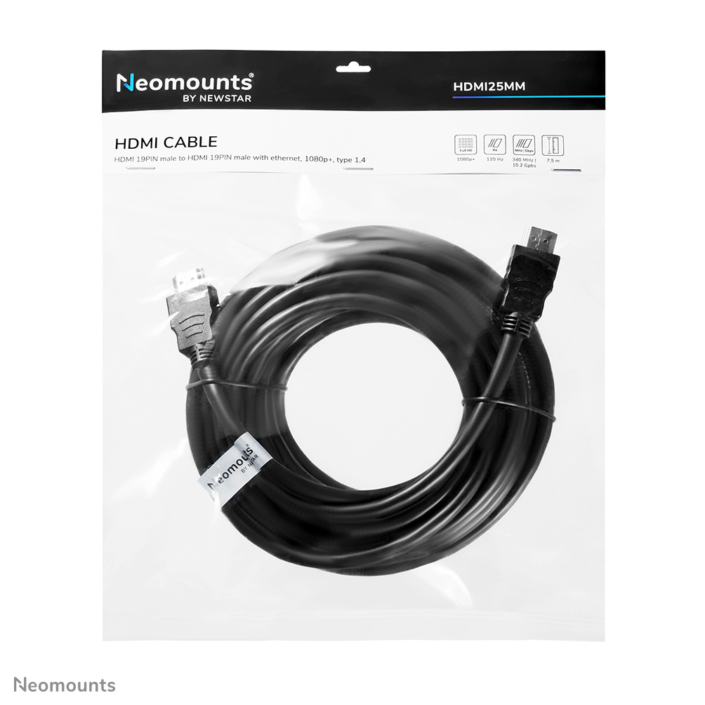 NEOMOUNTS HDMI 1.3 cable High speed HDMI 19 pins M/M 7,5 meter