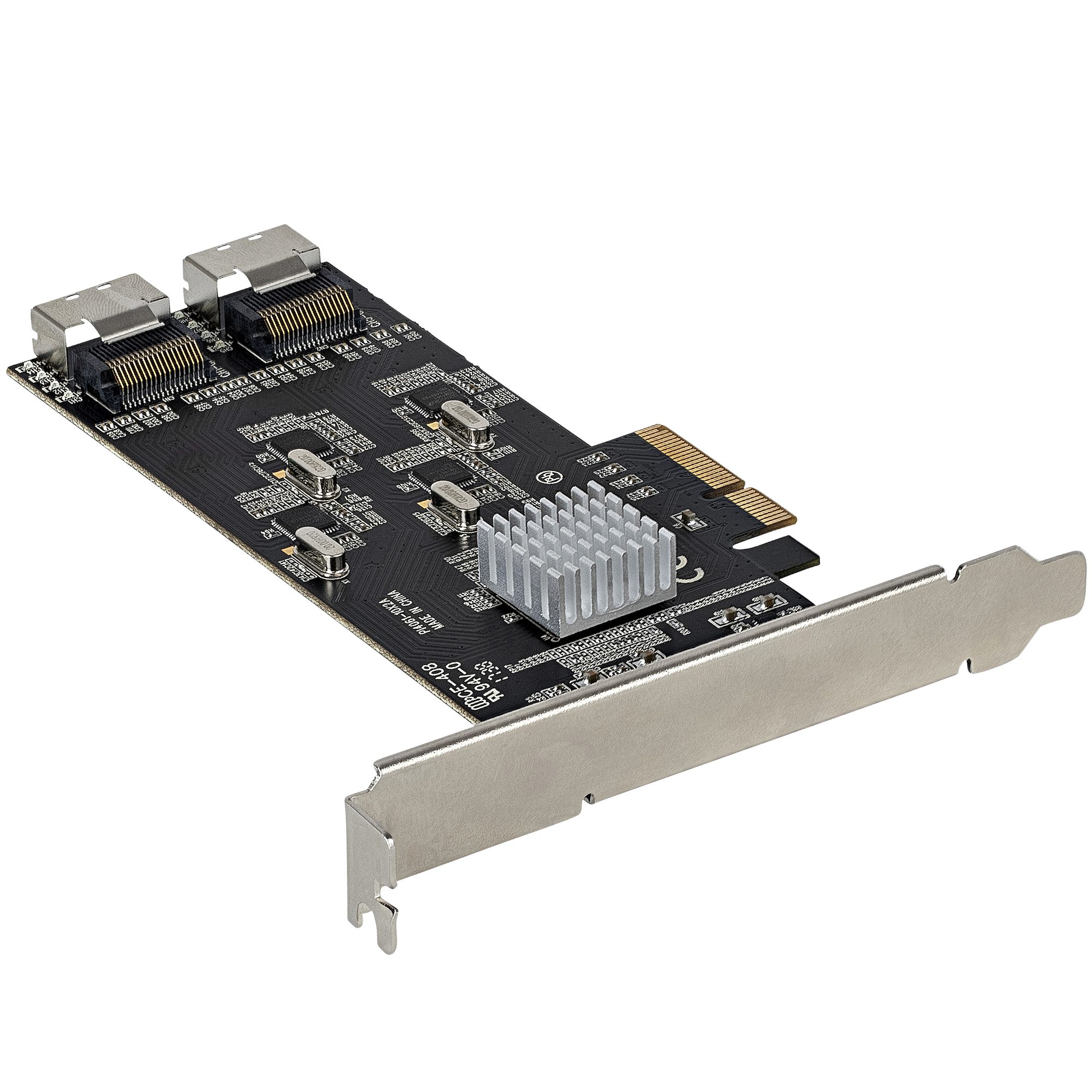STARTECH.COM SATA PCIe Controller 8 Port - 6Gbit/s SATA PCIe Schnittstellenkarte - PCIe x4 Gen2 zu SATA III - SATA HDD/SSD