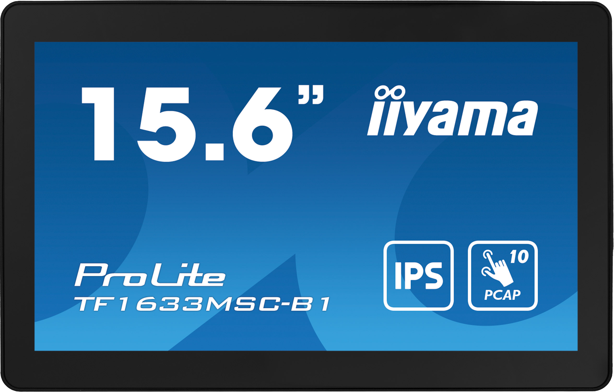 IIYAMA 39.5cm (15,6) TF1633MSC-B1 16:9 M-Touch HDMI+DP bl. retail