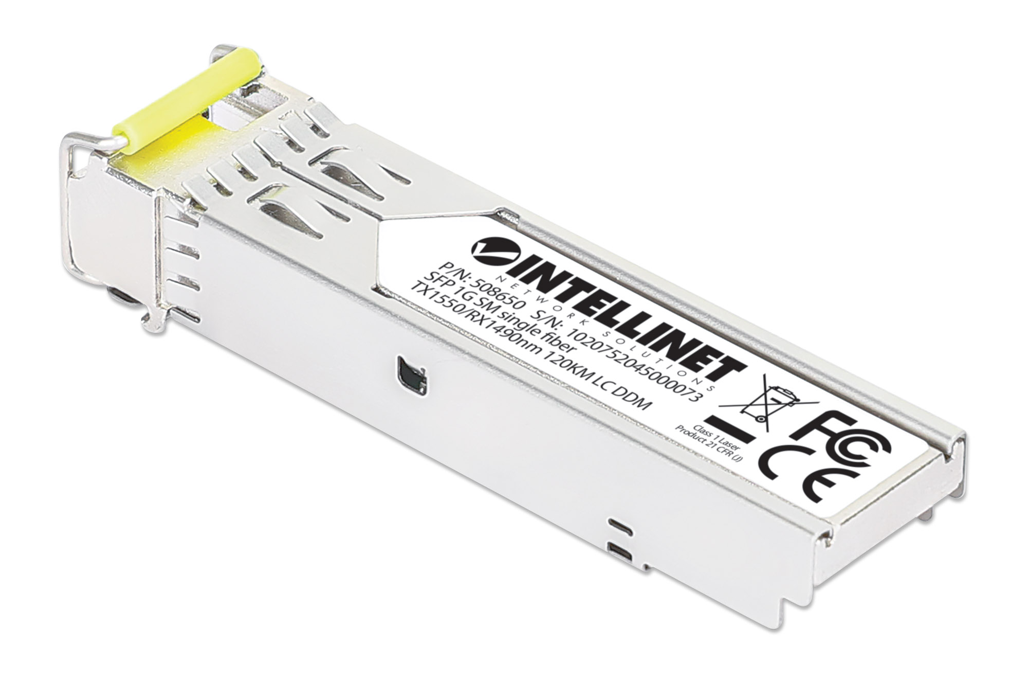 INTELLINET Gigabit Mini-GBIC BiDi WDM (RX1490/TX1550) MSA-ko