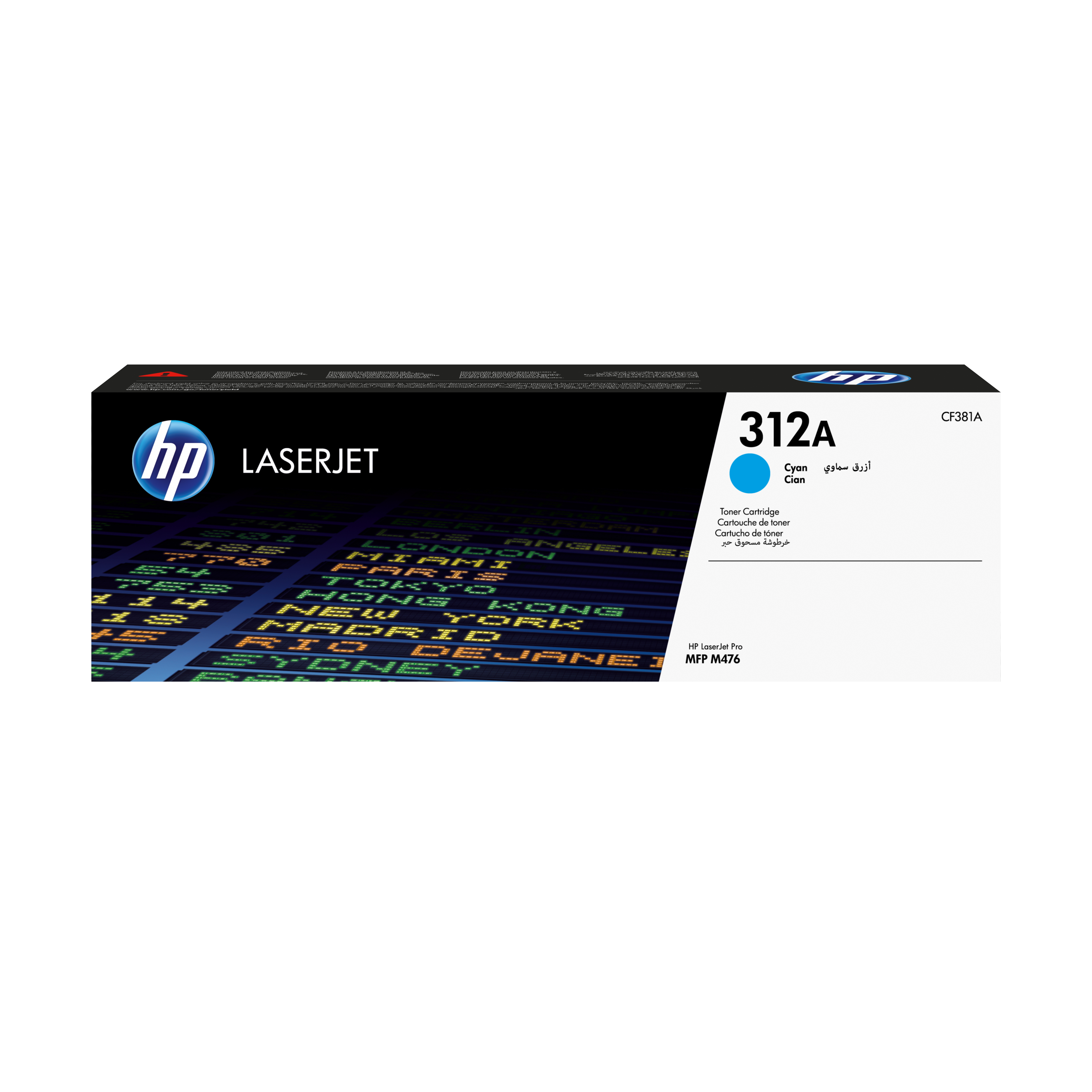 HP 312A (CF381A) cyan Tonerkartusche