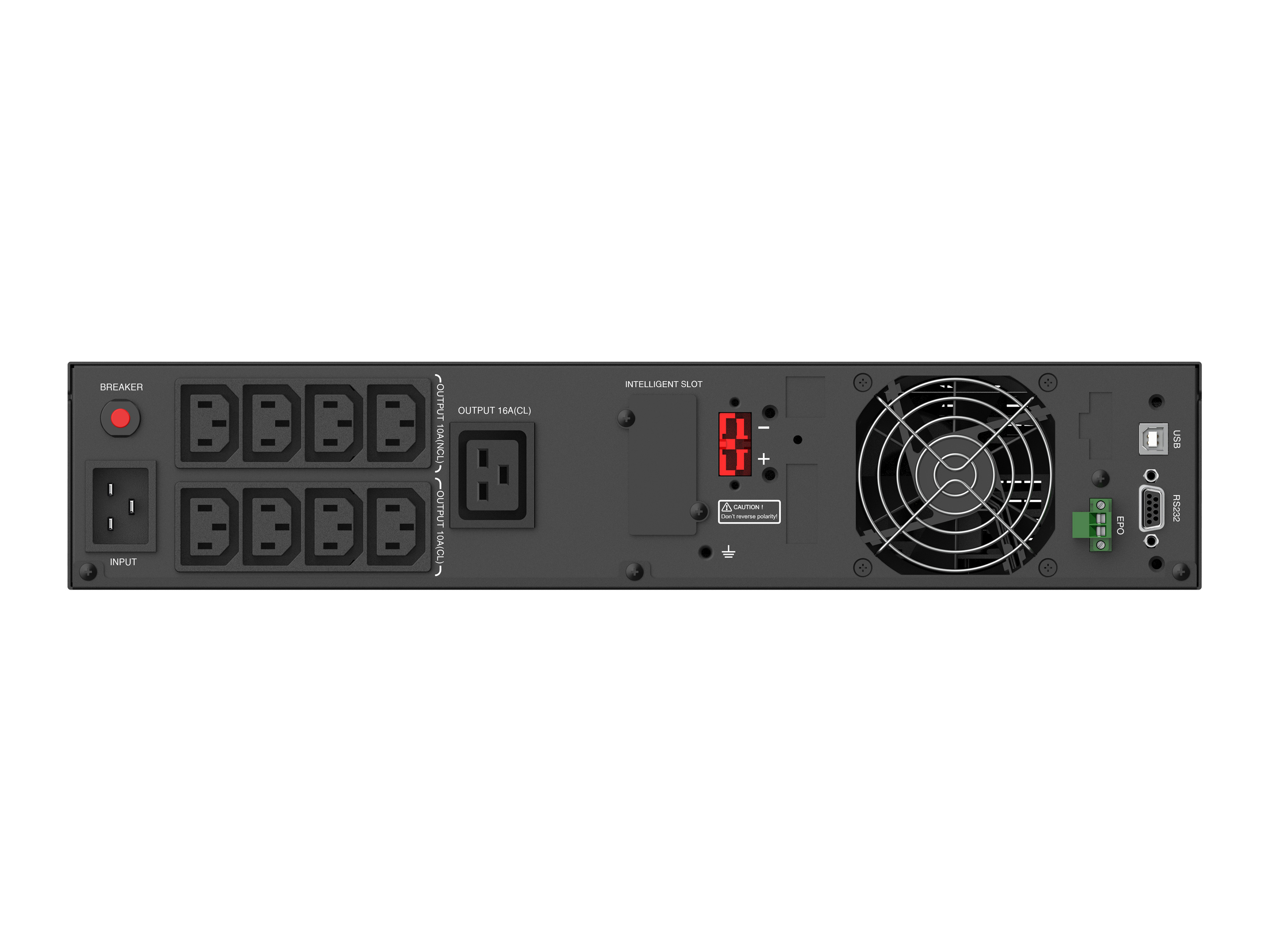 CONCEPTRONIC USV 3000VA/3000W/8xIEC/HID USB/+ Rack/Tower sw