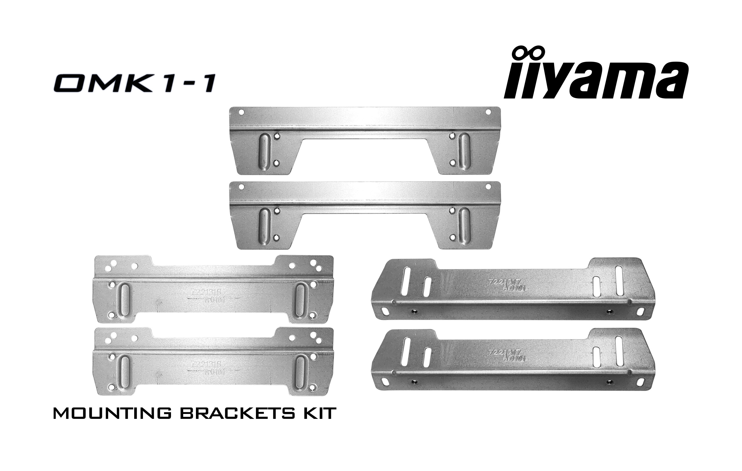 IIYAMA Zubehör OMK1-1 Befestigungswinkel für TFXX34