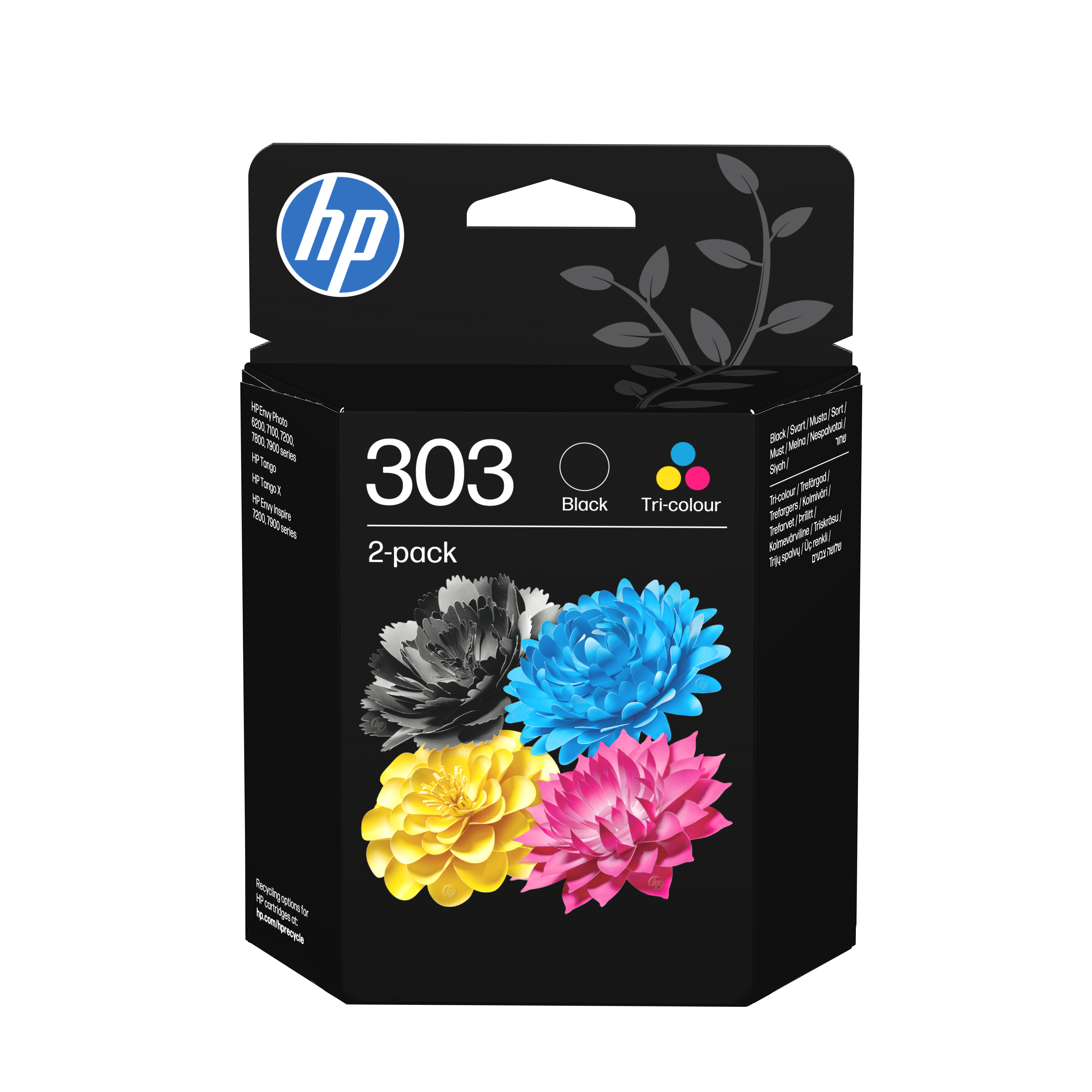HP 303 Schwarz+Dreifarbig Tintenpatrone