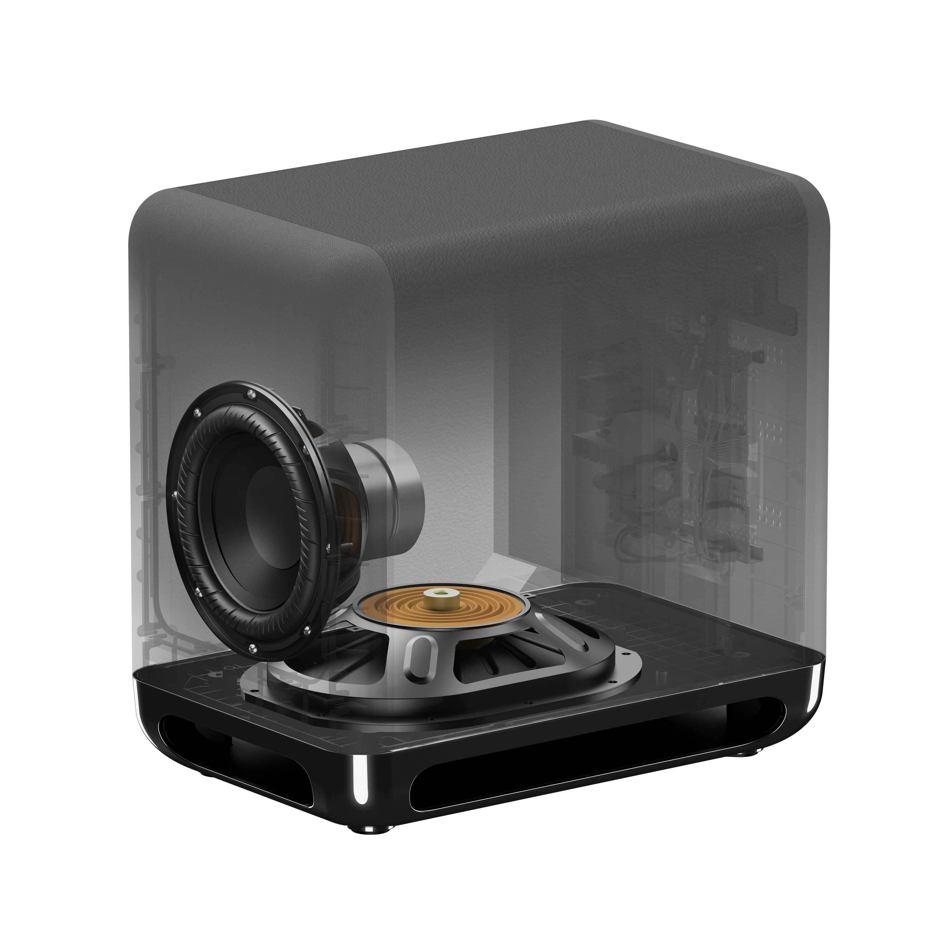 Sony SA-SW5 Premium-Subwoofer, schwarz