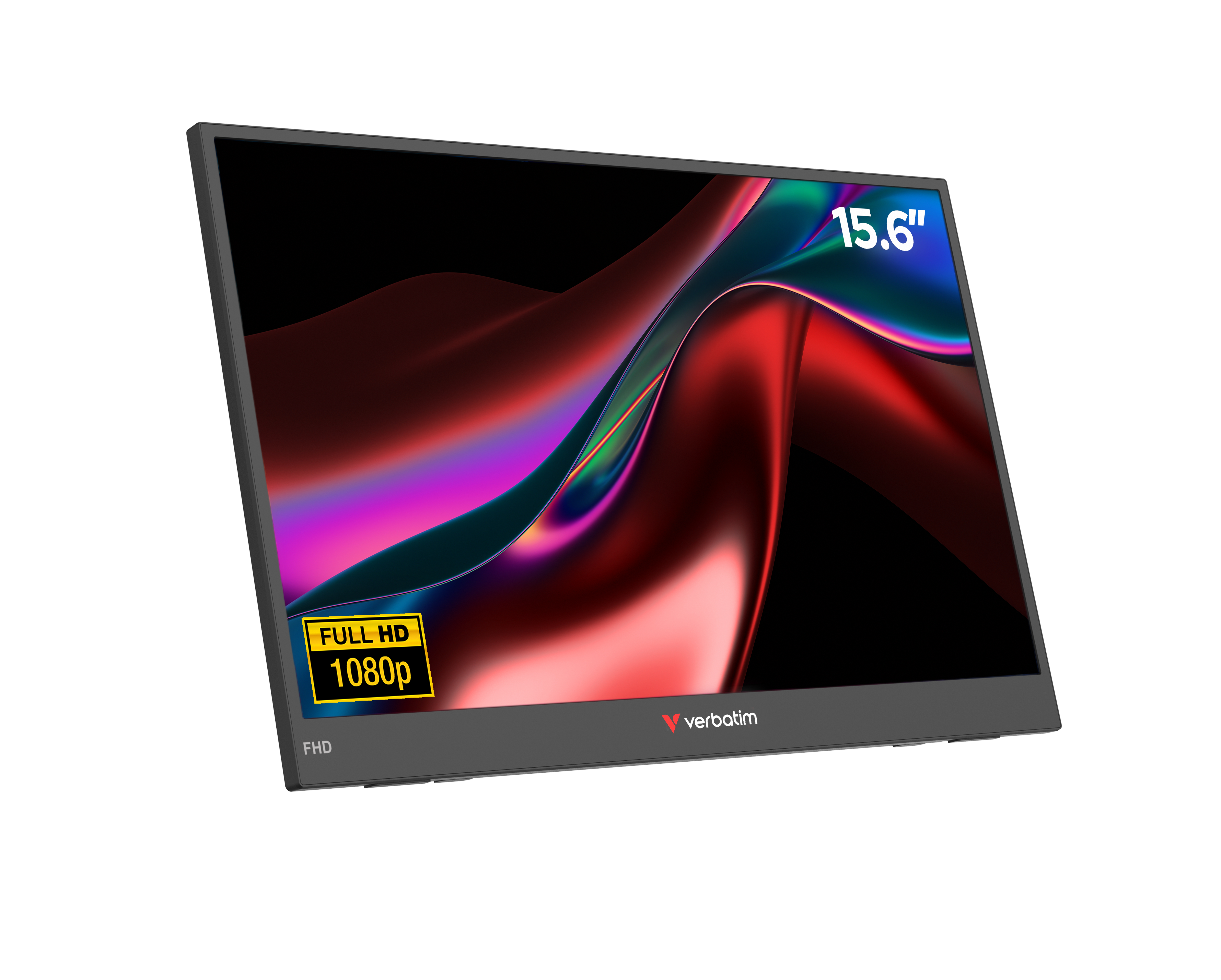 Verbatim Portable Monitor 15.6 FHD Schwarz