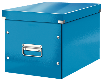 LEITZ Click & Store Aufbewahrungsbox 30,0 l blau 32,0 x 36,0 x 31,0 cm, 1 St.