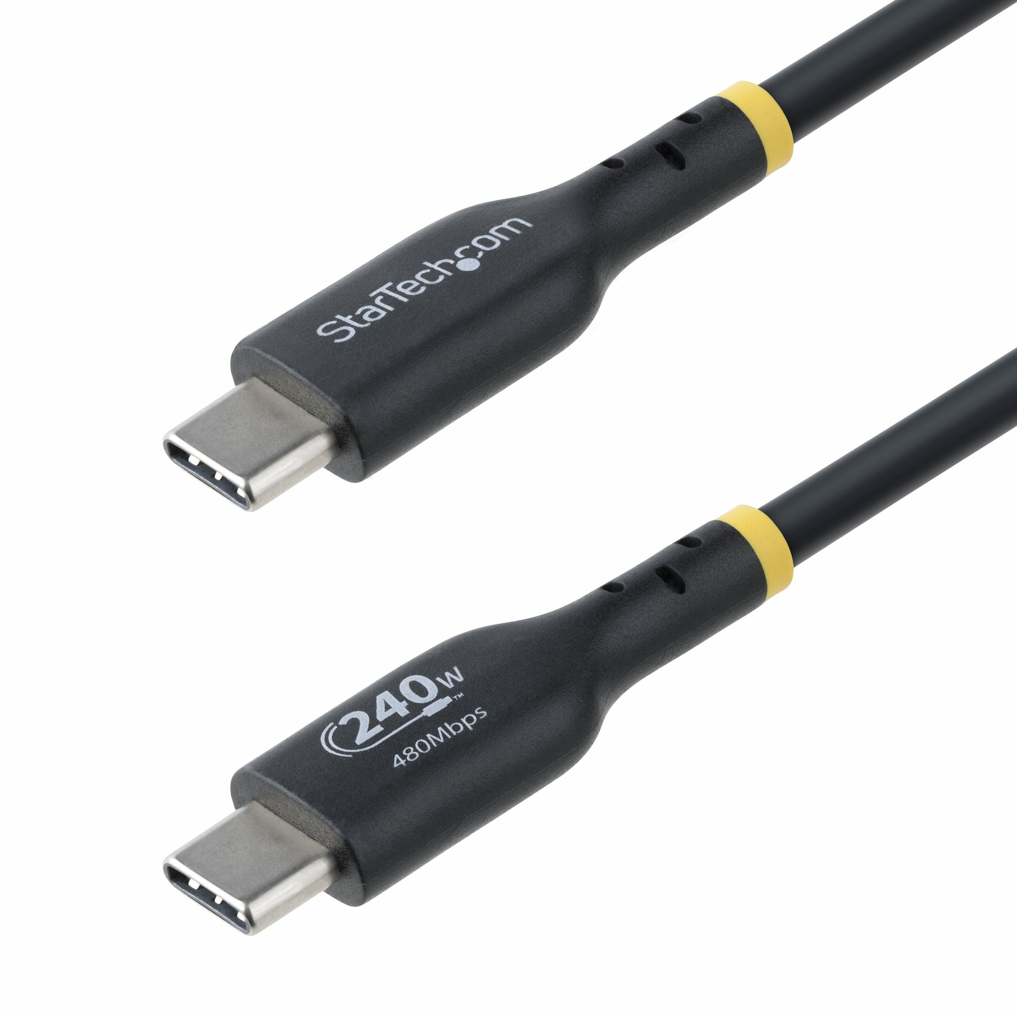 STARTECH.COM 3meter USB-C Ladekabel USB-IF zertifiziert USB C Schnellladekabel 240W PD EPR USB C 2.0 Laptop-Ladekabel
