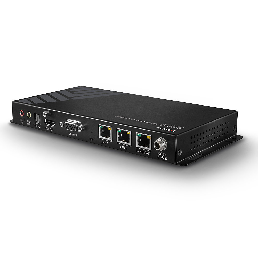 4K HDMI USB OVER IP EXTENDER - ECEIVER