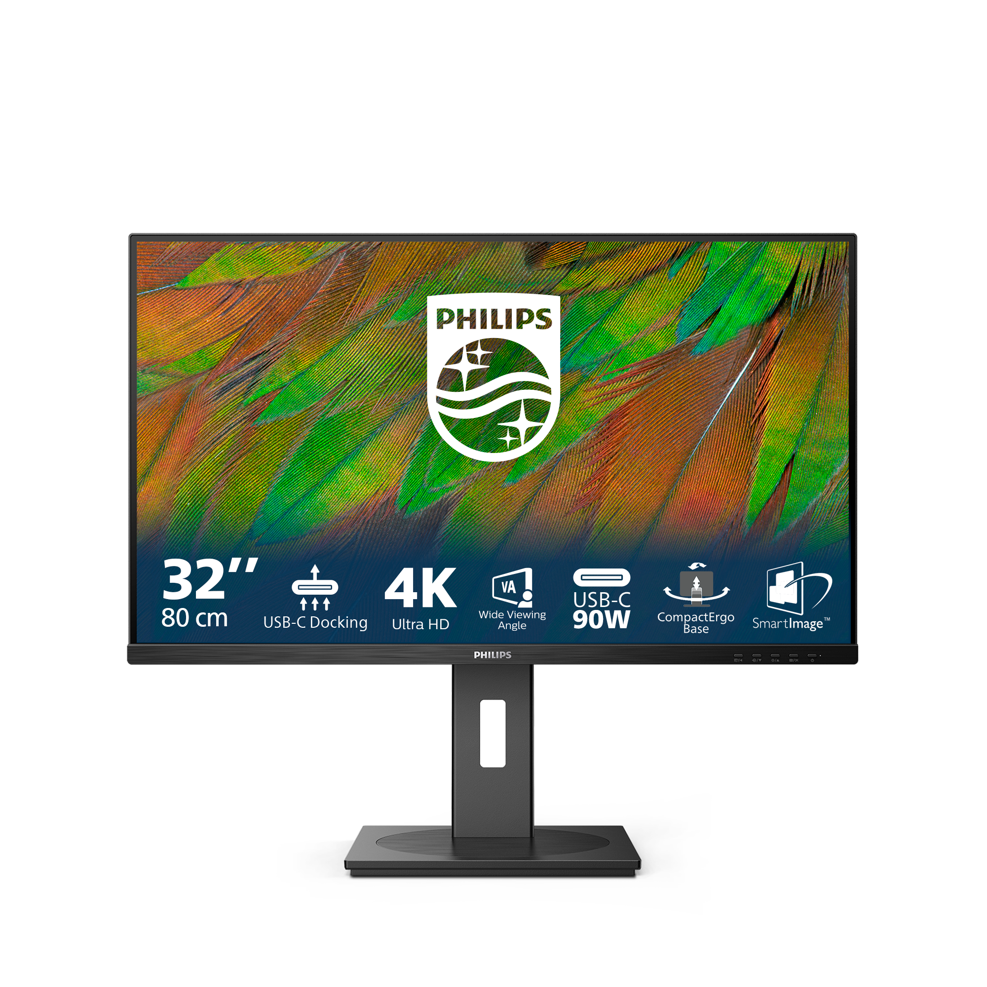 Philips 80,0cm (31,5) 32B1U3900 16:09 HDMI+DP+USB-C black