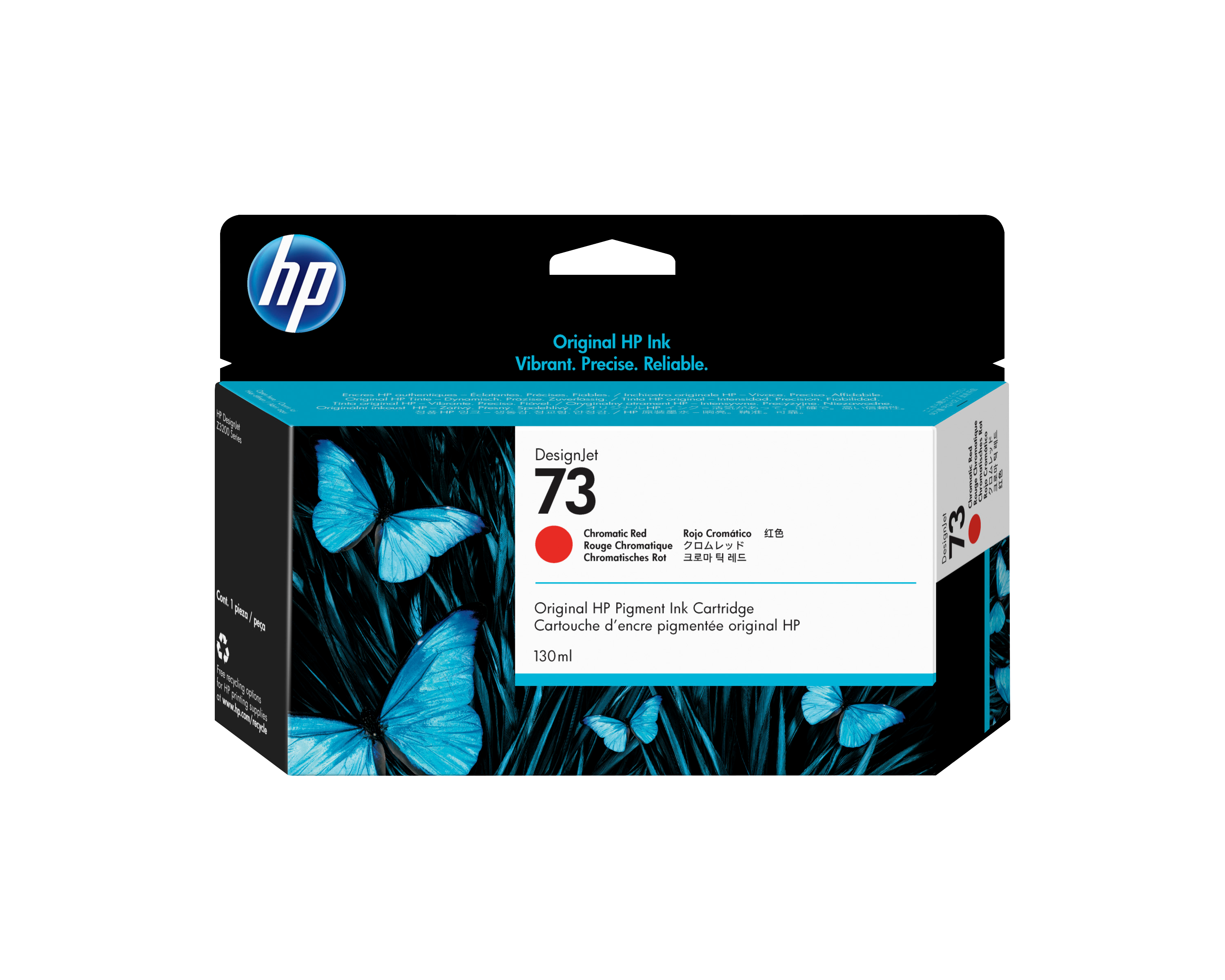 HP 73 original Ink cartridge CD951A chromatic red standard capacity 1-pack