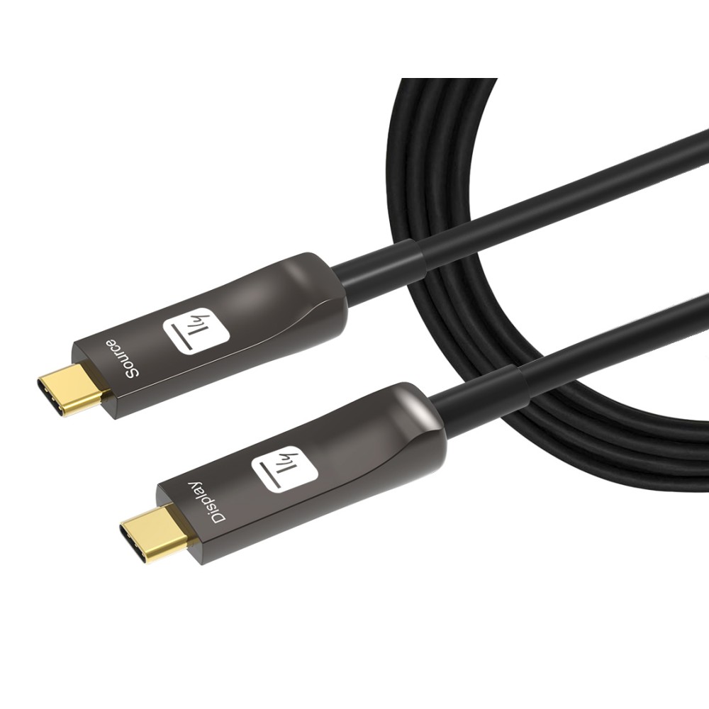 EFB Techly USB-C Kabel AOC Fiber M/M 10m