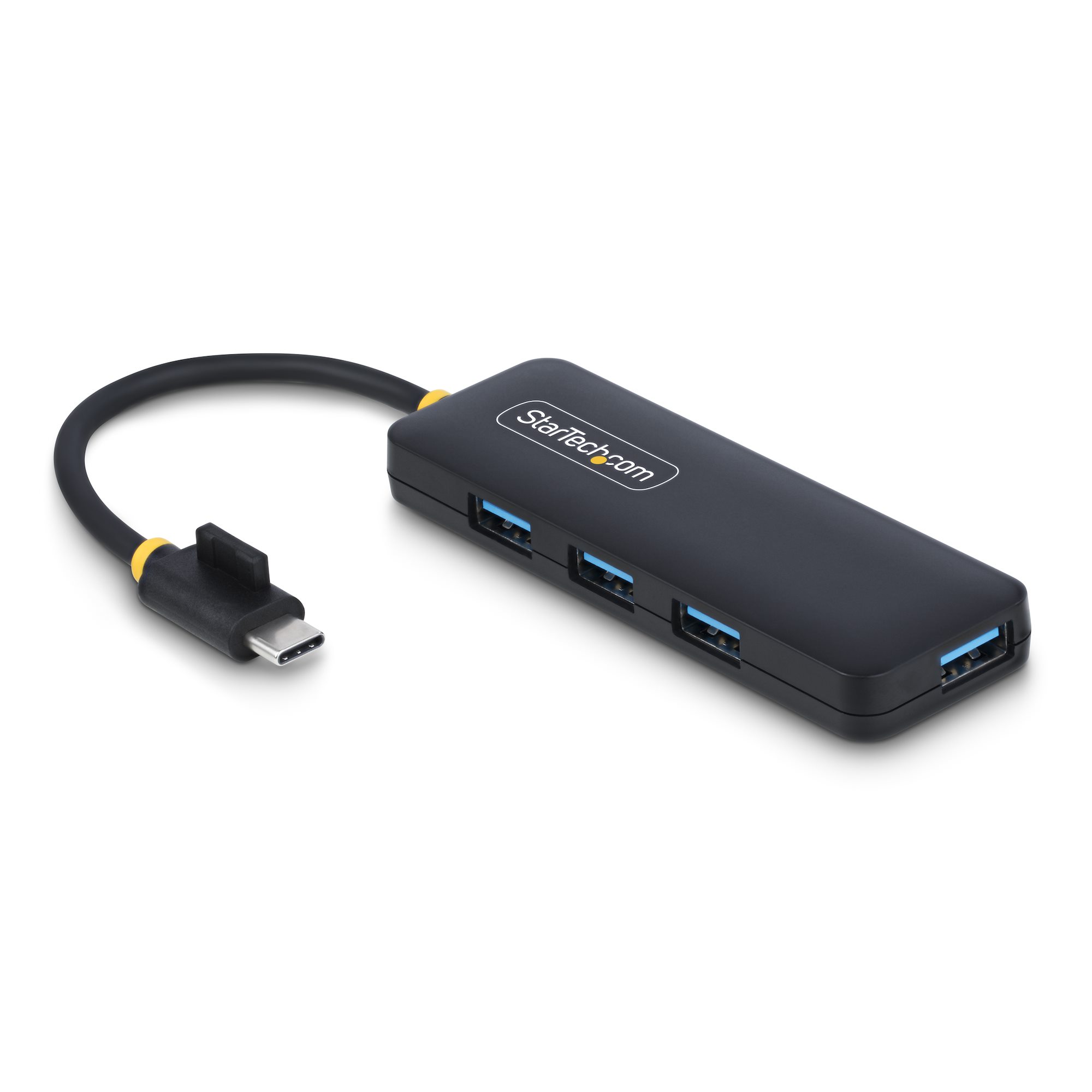 STARTECH.COM 4-Port USB-C Hub USB-C zu 4x USB-A Busbetrieben Mini Hub Multi-Port USB 3.0 Splitter Desktop USB Hub