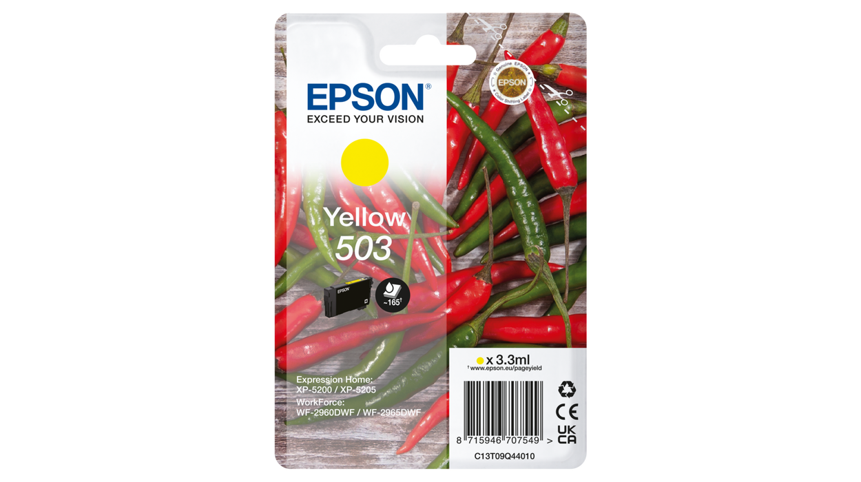 EPSON 503/T09Q44 (Peperoni) gelb Druckerpatrone