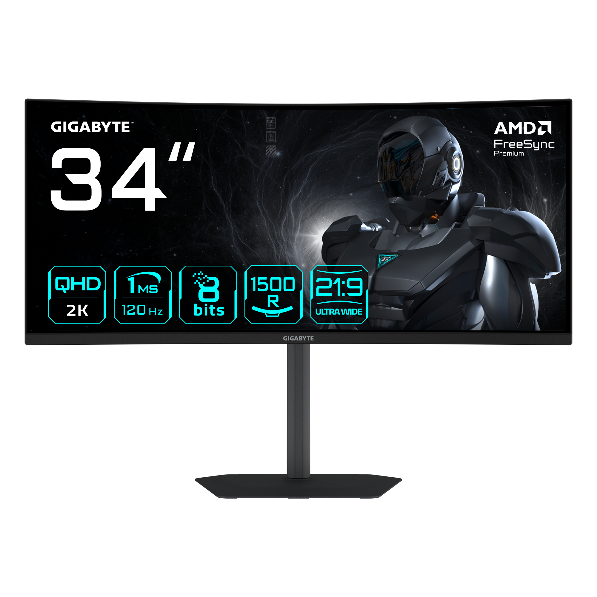 GS34WQCA, Gaming-Monitor