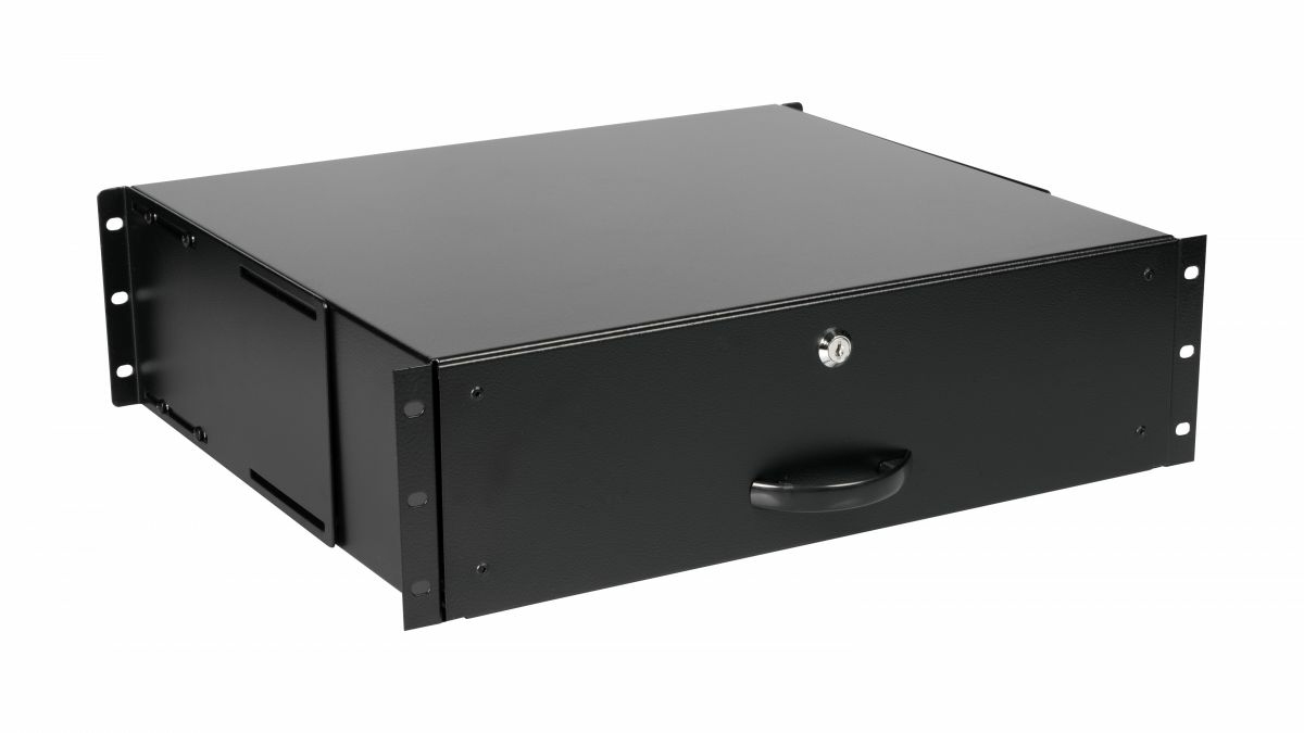 Equip 19 Schublade für Serverschränke abschl. 3U RAL9005