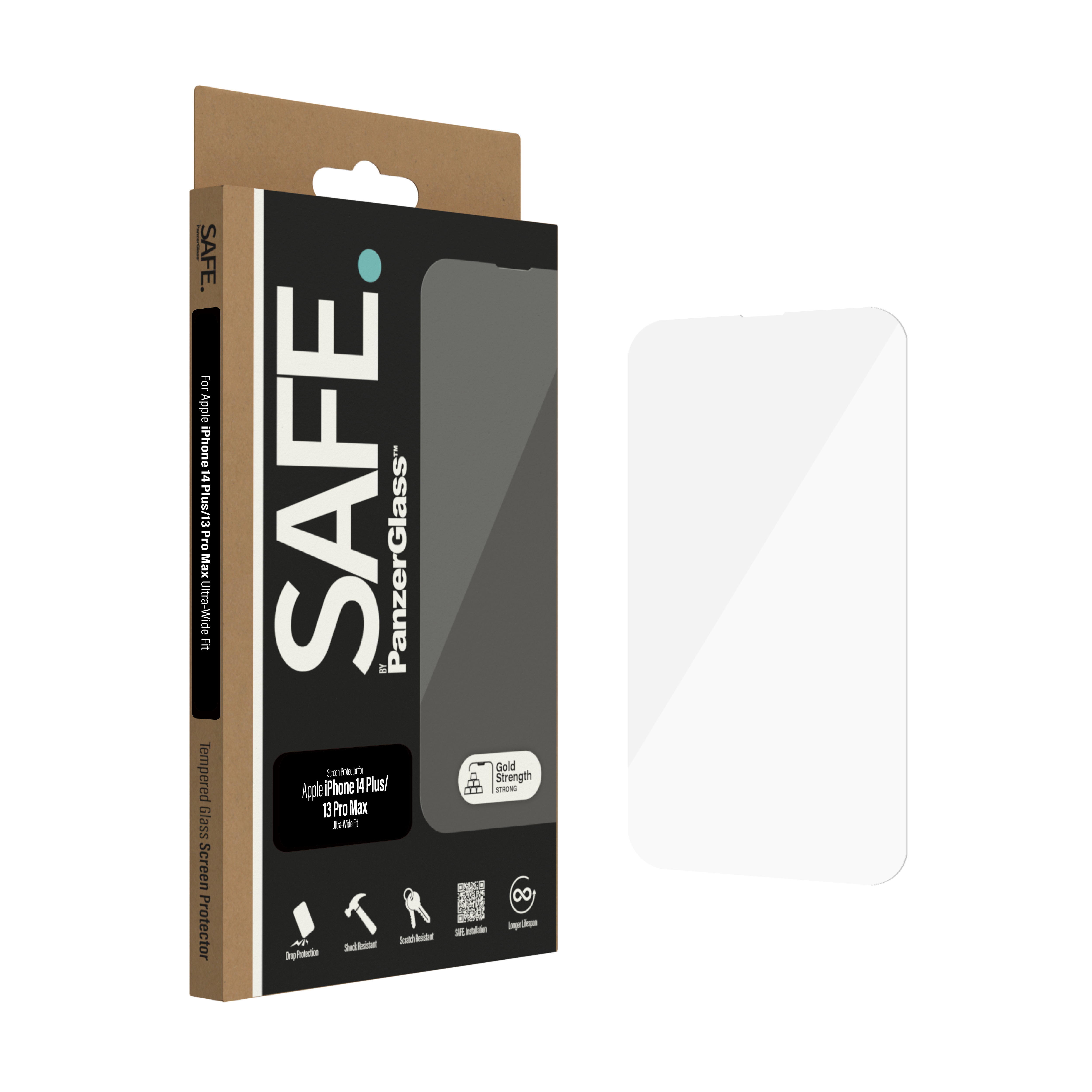 SAFE. BY SCREEN PROTECTOR IPHON 13 PRO MAX ULTRA-WIDE FIT