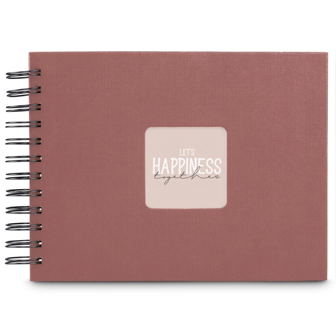 hama Fotoalbum Fine Art neutral 24,0 x 17,0 cm, 50 schwarze Seiten