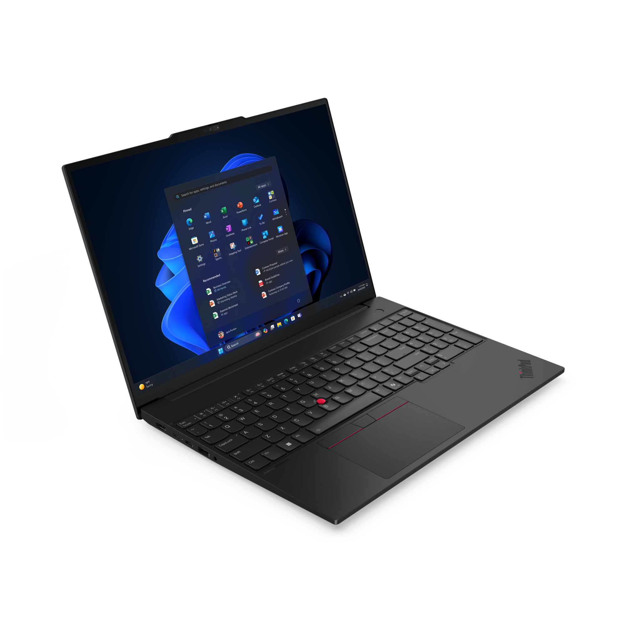 LENOVO ThinkPad E16 G3 Intel Core Ultra 5 228V 40,64cm 16Zoll WUXGA 32GB 512GB SSD UMA W11P No WWAN Copilot+ PC Black TopSeller