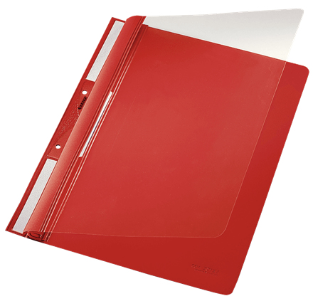 LEITZ Hängehefter Universal 4190 Kunststoff rot DIN A4 2x kaufmännische Heftung, 1 St.