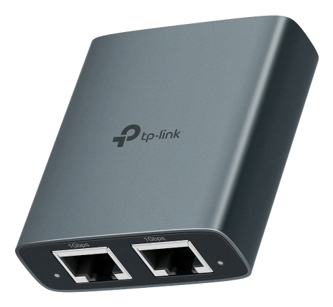 1: 2 GIGABIT ETHERNET SPLITTER ALUMINUM ALLOY CASE