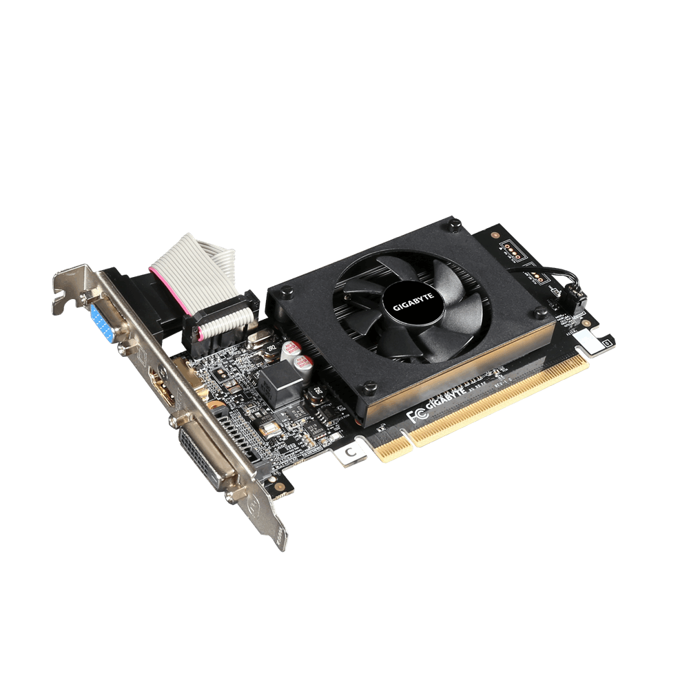Gigabyte GT710 N710D3-2GL 2GB GDDR3 HDMI DVI LP