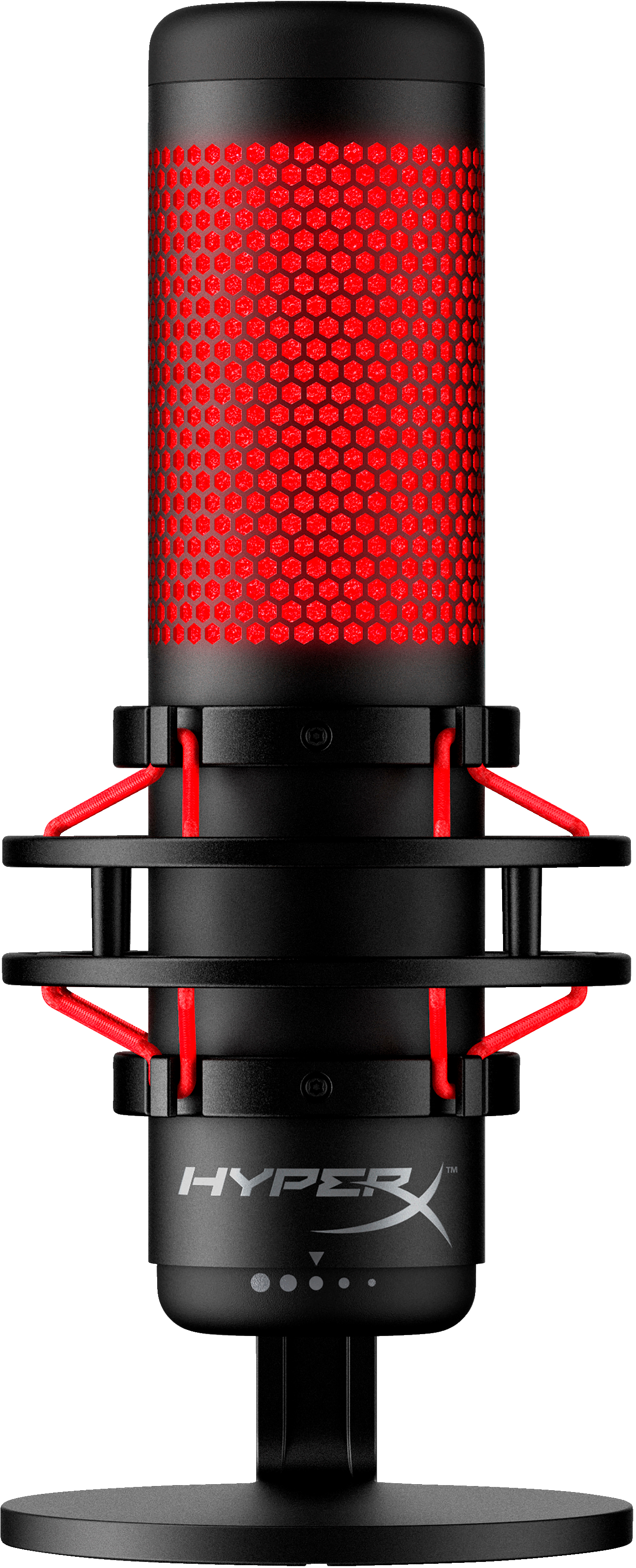 HyperX QuadCast Standalone USB Mikrofon, schwarz