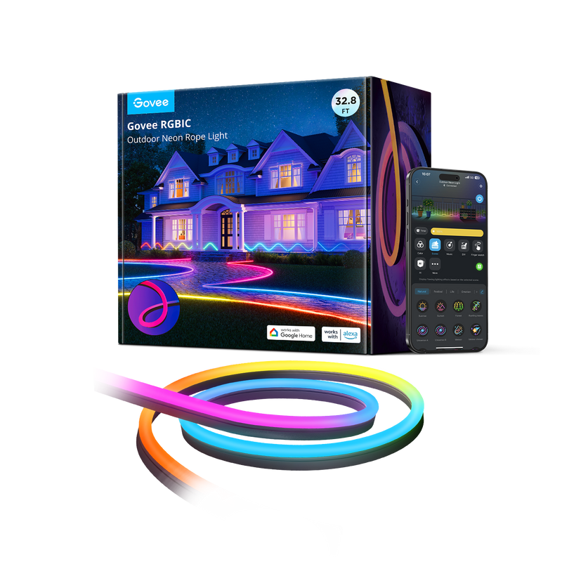 RGBIC Outdoor Neon Strip Lights, LED-Streifen