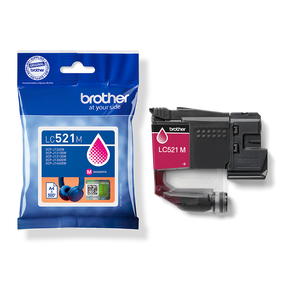brother LC-521M magenta Druckerpatrone