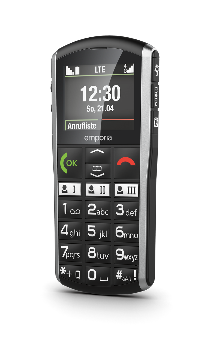 Emporia emporiaSIMPLICITY (V27), LTE/4G, (V3), Großtastenhandy, black