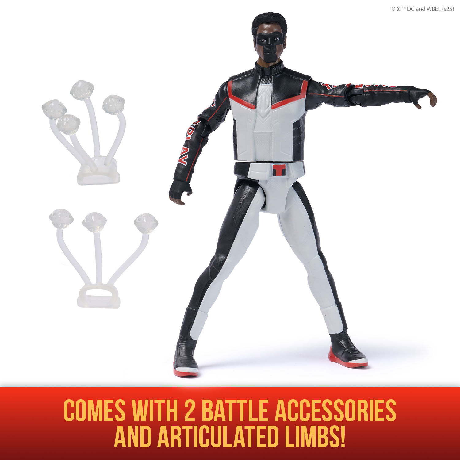 Superman - 15 cm Mr.Terrific Deluxe Action-Figur, Spielfigur