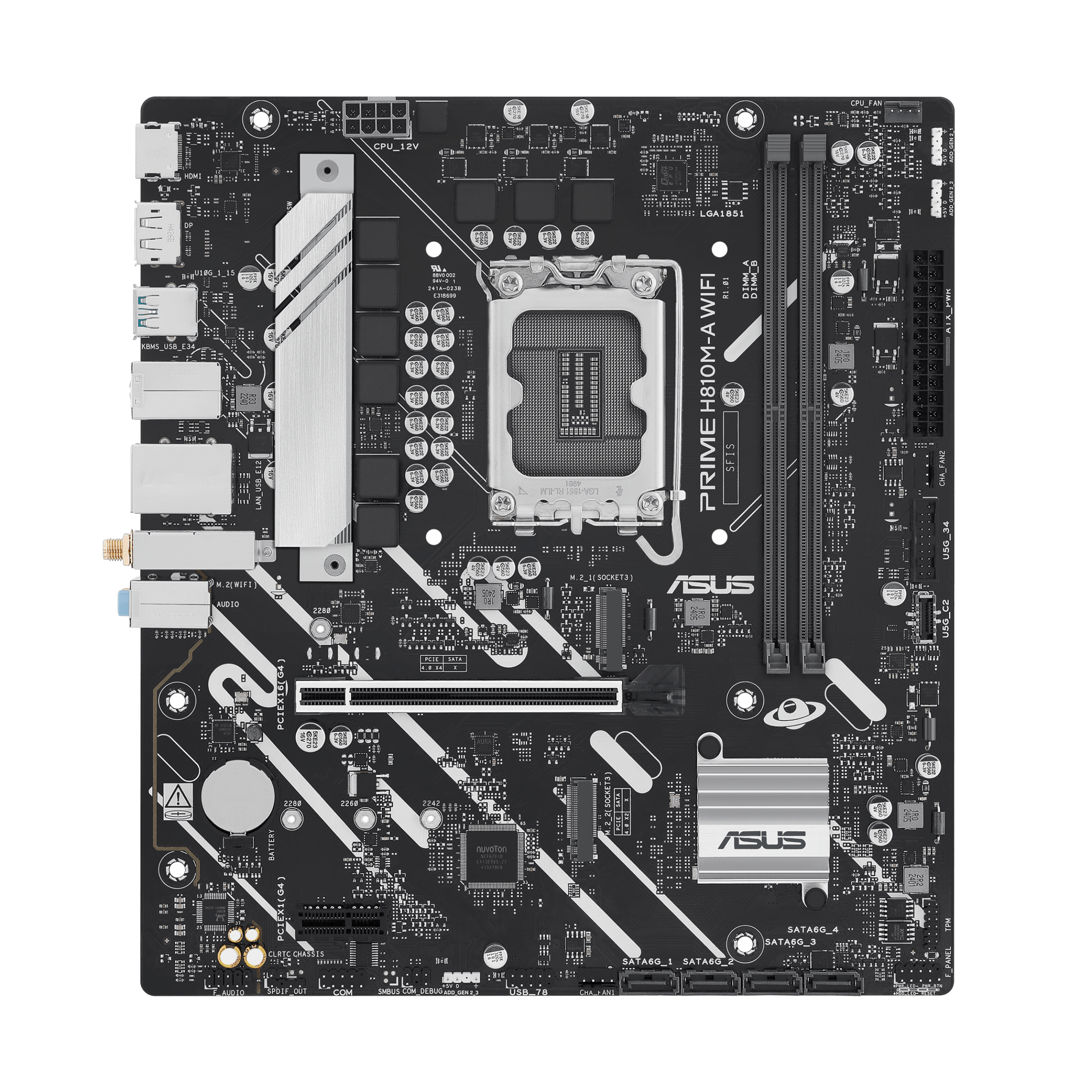 ASUS PRIME H810M-A WIFI (1851) (D)