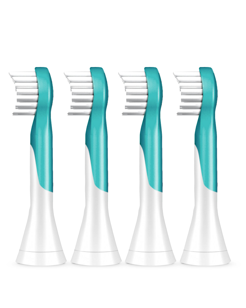 Philips HX6034/90 Sonicare For Kids Ersatzbürstenköpfe 4er-Pack