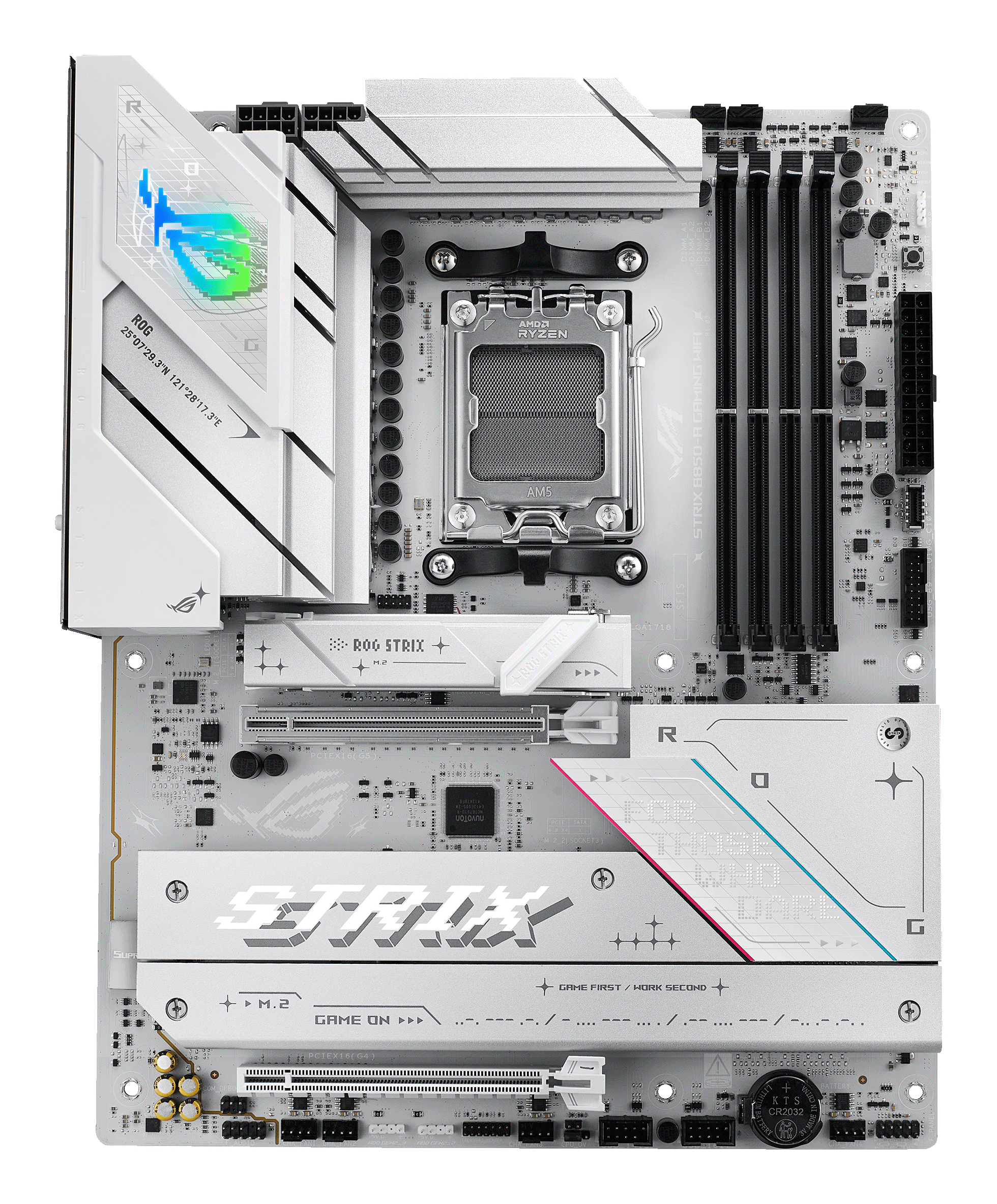 ASUS ROG STRIX B850-A GAMING WIFI AM5 DDR5 ATX MB 1xHDMI 1xDP 4xM.2 2xSATA