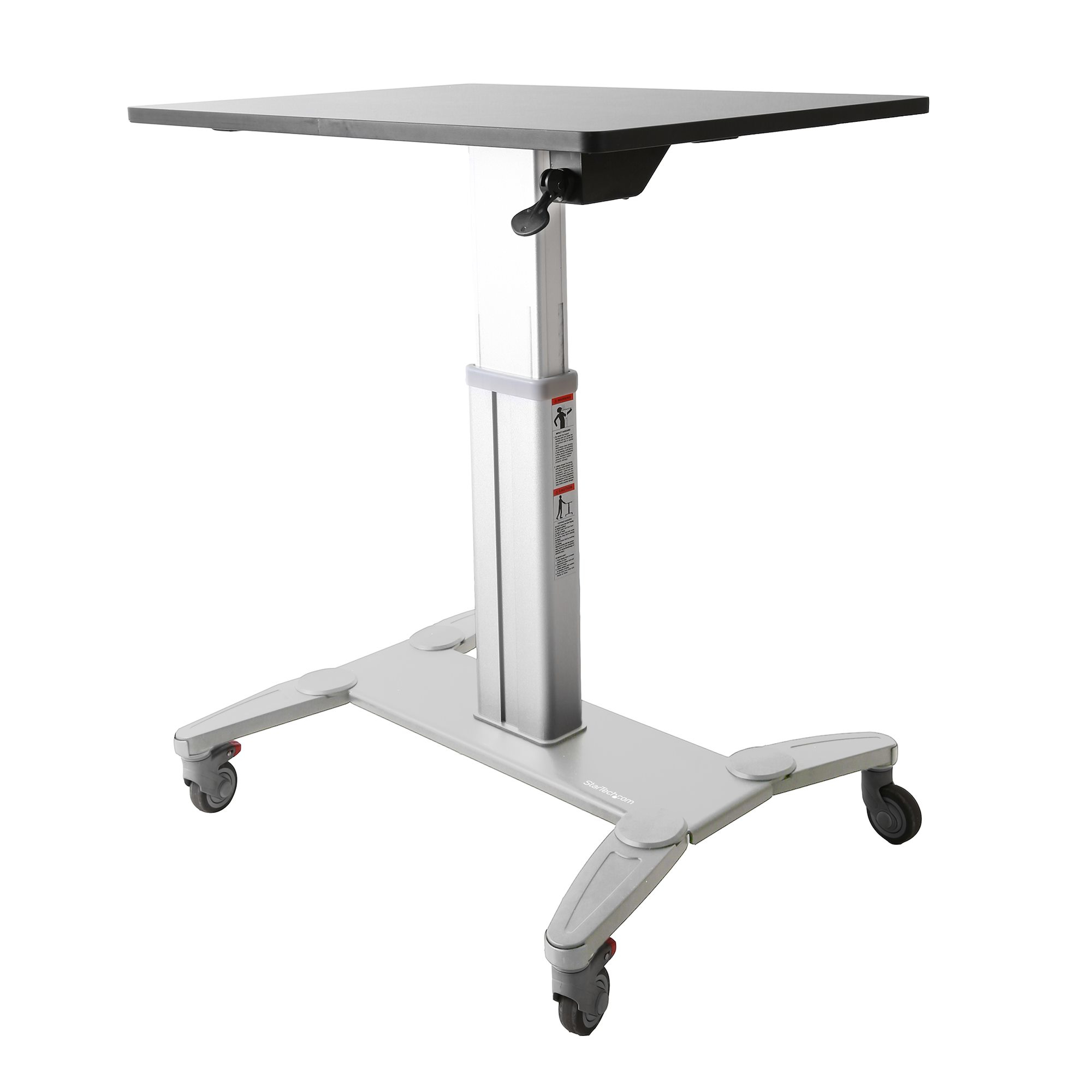 MOBILE SIT STAND WORKSTATION .
