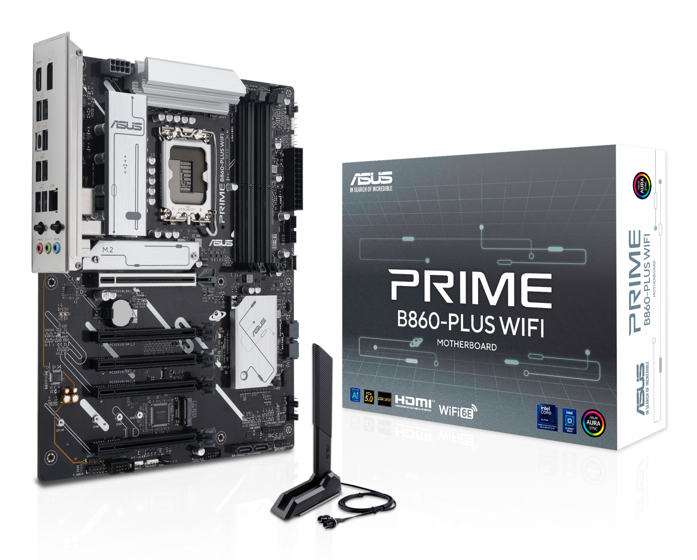 ASUS PRIME B860-PLUS WIFI (INTEL,1851,DDR5,ATX)